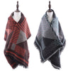 Stylish Pattern Print Ladies Warm Shawl