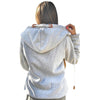 Fashionable Chic Long Sleeve Pure Color Hoodie for Women