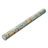 Removable Window Bathroom Showcase Film Cover Wallpaper Decoration - Retro Flower Pattern