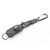 Outdoor Multifunctional Paracord Compass Bracelet Set with Whistle Thermometer Fishing Tool