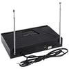 WEISRE WM - 03V Professional 210 - 280MHz Karaoke Wireless Handheld VHF Transmitter Microphone Set