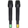 WEISRE WM - 03V Professional 210 - 280MHz Karaoke Wireless Handheld VHF Transmitter Microphone Set
