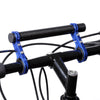 20CM Outdoor Lamp Bicycle Computer Flashlight Double Handlebar Extender Holder