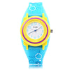 VILAM 11007 Kids Quartz Watch Concise Dial Silicone Band Daily Water Resistance Wristwatch