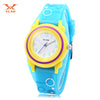 VILAM 11007 Kids Quartz Watch Concise Dial Silicone Band Daily Water Resistance Wristwatch