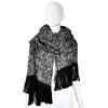 Casual Dual Use Tassel Oversize Ladies Warm Scarf