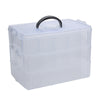 Big Sized Three Layers Removable Plastic Jewelry Bead Cosmetics Storage Container
