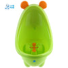 Snow Bear Cute Solid Color Cartoon Child Standing Type Urinal