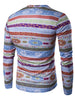 Crew Neck 3D Father Christmas Cartoon Print T-Shirt
