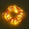 HQYG - 02 30CM 50 LEDs Battery Powered Copper String Light Water Resistant Lamp with Remote Control