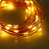HQYG - 02 30CM 50 LEDs Battery Powered Copper String Light Water Resistant Lamp with Remote Control