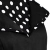Polka Dot Sleeveless Knee Length Dress