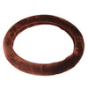 Winter Casual Solid Color Car Steering Wheel Cover