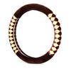 Winter Rhombus Design Warm Car Steering Wheel Cover