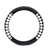 Winter Rhombus Design Warm Car Steering Wheel Cover
