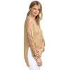 Sexy V Neck Hollow Out Solid Color T-Shirt for Women