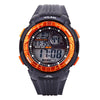 VILAM 09010 Digital Sports Watch LED Light Date Day Chronograph Display 5ATM Wristwatch