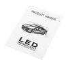 Pair of 9006 60W Car LED Headlight Auto Front Lamp High brightness Automobile Lighting Headlamp