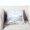 40 x 40cm Fashion DIY Two Tone Glitter Sequins Throw Pillow Decorative Cushion Cover