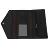 Guapabien Chic Color Block Spliced Pattern Button Type Women Wallet with Mini Bag