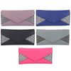 Guapabien Chic Color Block Spliced Pattern Button Type Women Wallet with Mini Bag