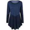 Patchwork Heather Long Sleeve T-Shirt