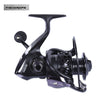 FISHDROPS Hollow-out Spinning Reel Fishing Tackle Lure with Exchangeable Handle