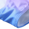 Halter Gradient Color Bikini Swimwear