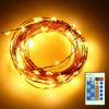 HQYG - 05 30CM 100 LEDs Copper String Light with Remote Controller