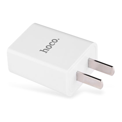 HOCO C10 Universal Single USB Port Home Wall Power Supply Adapter Charger