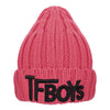 Stylish Letter Print Pure Color Ladies Warm Knitted Hat