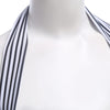 Cute Women Separated High Waist Bikini Set Stripe Pattern Bathing Suit