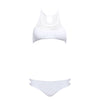 Sexy Women Separated Scalloped Bikini Set Bathing Suit Swimwear