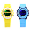 VILAM 06079 Digital Sports Watch LED Light Date Day Chronograph Display 5ATM Wristwatch