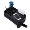 TIROL T22805 Multifunctional Car Drink Holder Cup Call Phone Seat Tray Storage Box