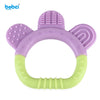 BOBEIELEPHANT Candy Color Silicone Teething Pacifier Babies Teether