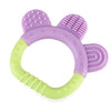 BOBEIELEPHANT Candy Color Silicone Teething Pacifier Babies Teether