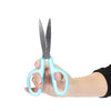 PLUS Skid Resistance Stainless Steel Scissors Paper Cutting Office Stationery