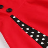 Midi Polka Dot Prom Rockabilly Swing Vintage Prom Dresses