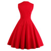 Midi Polka Dot Prom Rockabilly Swing Vintage Prom Dresses