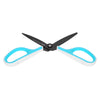PLUS SC - 175SF Stainless Steel Plating Fluorine Blade Scissors Office Stationery