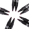 STA Multifunction Small Permanent Pen Highlighter with 4 Colors for Mark Painting Drawing