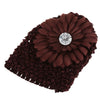 Sweet Marguerite Design Solid Color Babies Sun Protection Hat