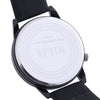MILER 83125 Unisex Quartz Watch Leather Band Luminous Pointer Daily Water Resistance Wristwatch