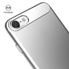 Mcdodo PC - 357 Sharp Series Ultra Thin Transparent Aluminum Alloy + PC Protective Back Cover for iPhone 7
