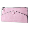 Guapabien Simple Style Pure Color Frosted Envelope Purse for Women