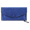Guapabien Simple Style Pure Color Frosted Envelope Purse for Women