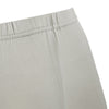 Brief Mid Waist Faux Leather Pants for Women