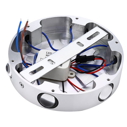 YouOKLight YK2241 Round 6W 480LM 6 LEDs Wall Lamp Bedroom Decorate Night Light