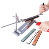 RUIXINPRO Knife Sharpener Kitchen Grinder Sharpening System with 4 Whetstone